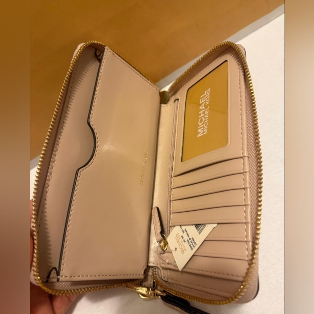 Michael Kors Blush Wristlet Clutch